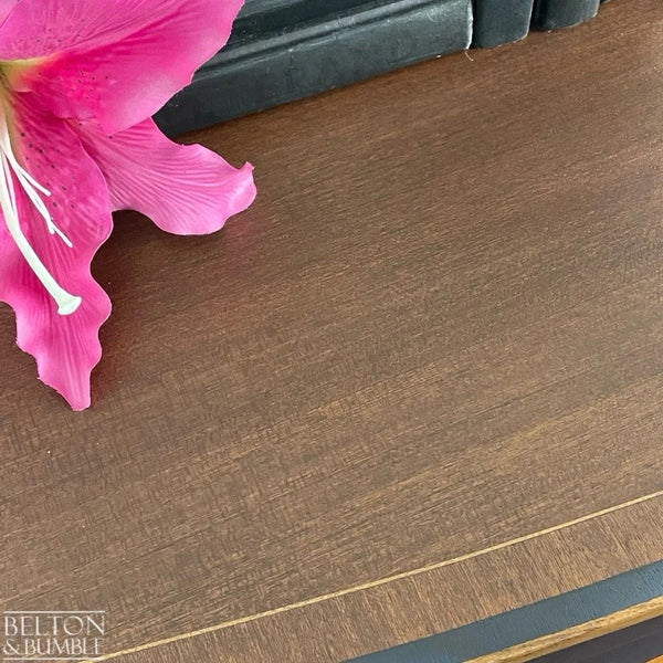 Navy Bow Fronted Sideboard-Belton & Bumble