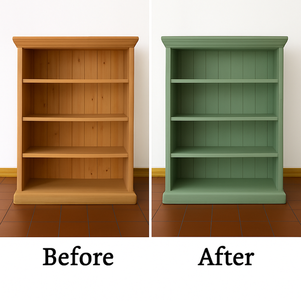 Solid Pine Bookcase – Ready for Custom Commission-Belton & Bumble