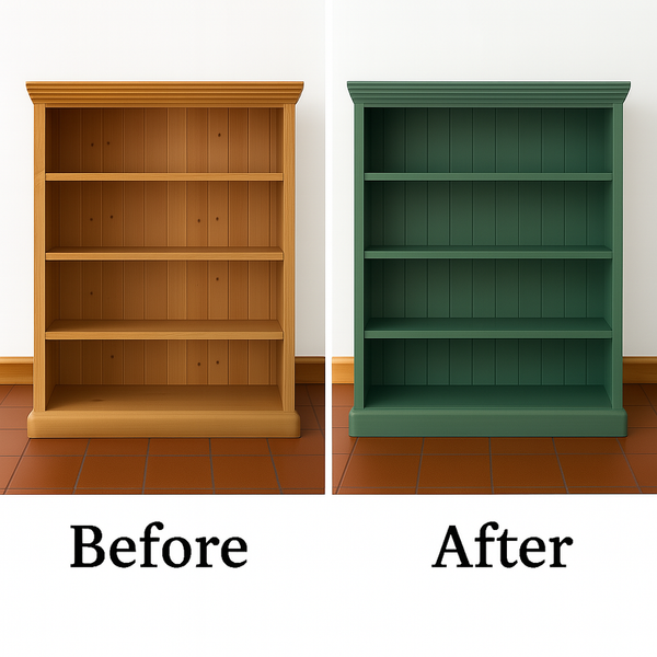 Solid Pine Bookcase – Ready for Custom Commission-Belton & Bumble