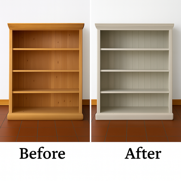 Solid Pine Bookcase – Ready for Custom Commission-Belton & Bumble