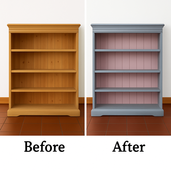 Solid Pine Bookcase – Ready for Custom Commission-Belton & Bumble