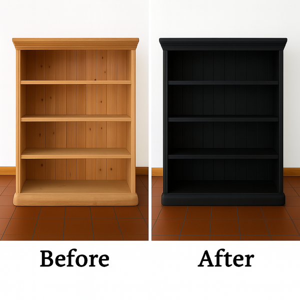 Solid Pine Bookcase – Ready for Custom Commission-Belton & Bumble