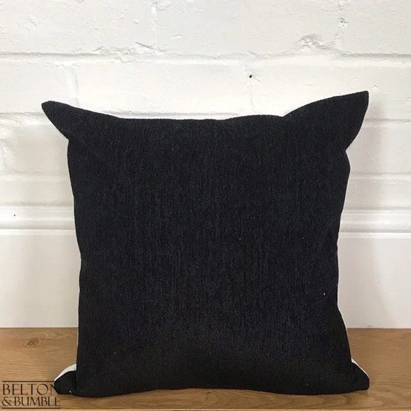 16“ Handmade Cushion Cover with Silhouette Print of Horse and Dog-Home Decor-Belton & Bumble