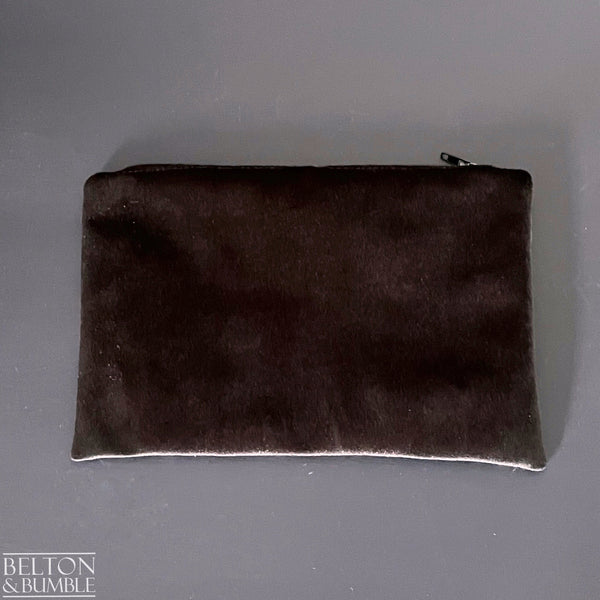 Handmade Make Up / Travel Toiletries Bag in “Silverback” Fabric by Emma Shipley-Belton & Bumble