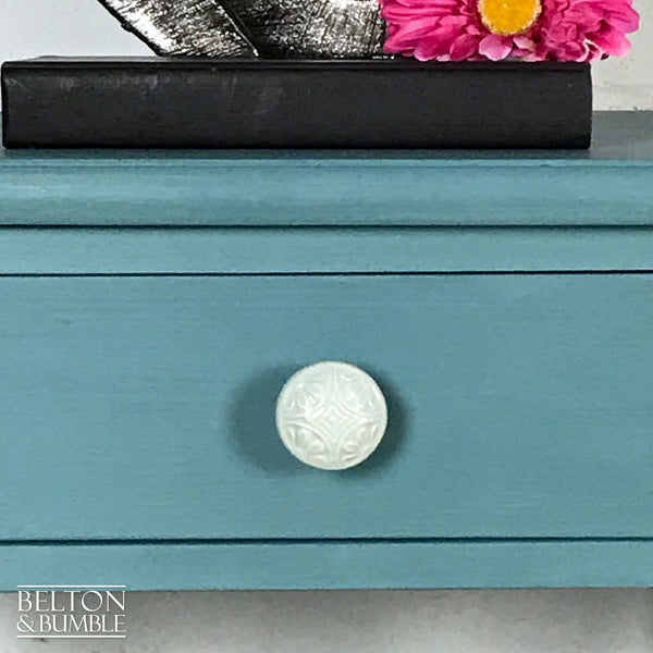 Bedside Drawers Set in Duck Egg Blue-Belton & Bumble