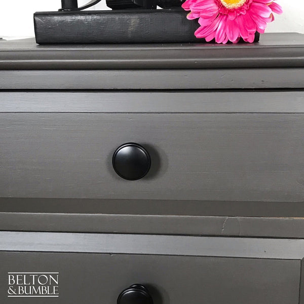 Dark Grey Bedside Drawers Set-Belton & Bumble