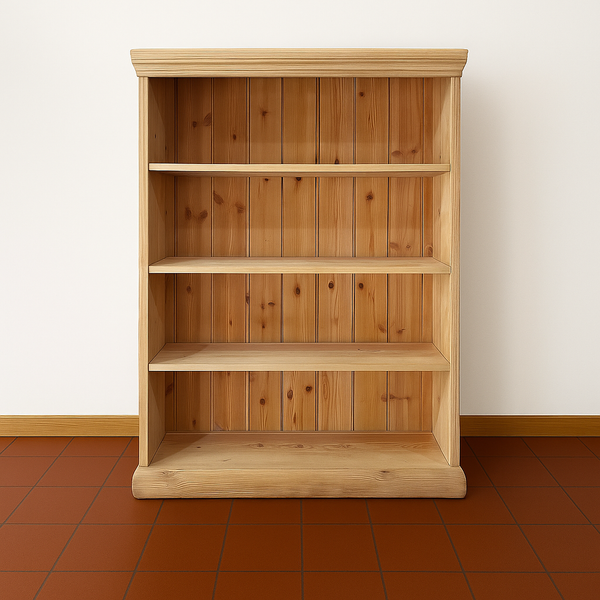 Solid Pine Bookcase – Ready for Custom Commission-Belton & Bumble
