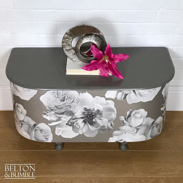 Pink, Silver and Mid Grey Storage Box-Belton & Bumble