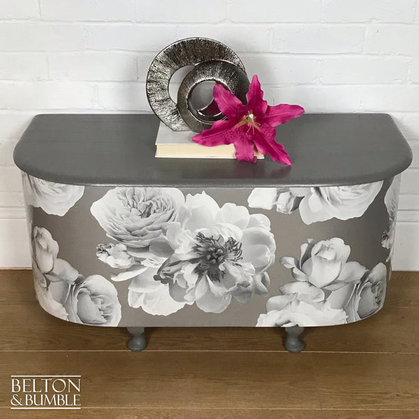 Pink, Silver and Mid Grey Storage Box-Belton & Bumble