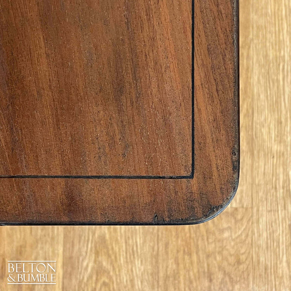 Drop Leaf Side Table in Green-Belton & Bumble