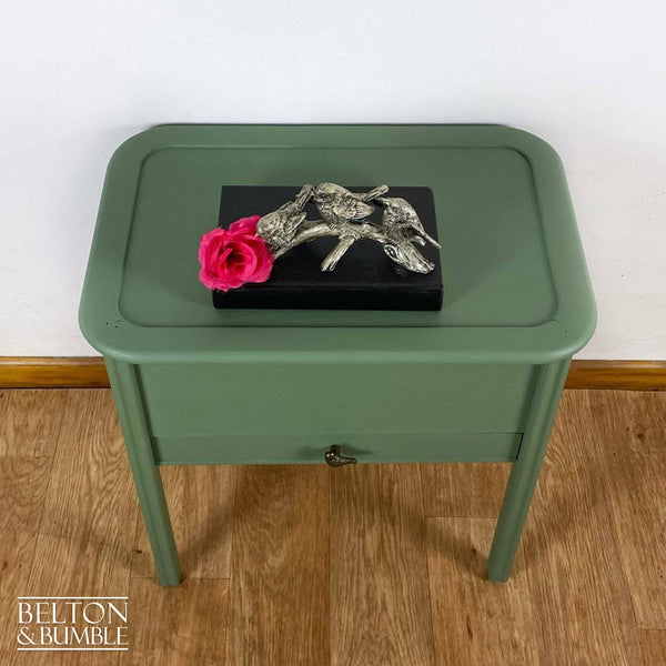 Lift Lid Cabinet in Olive Green-Belton & Bumble