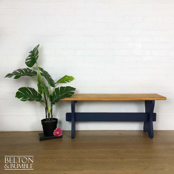 Pine Bench for Hallway or Dining Table-Belton & Bumble
