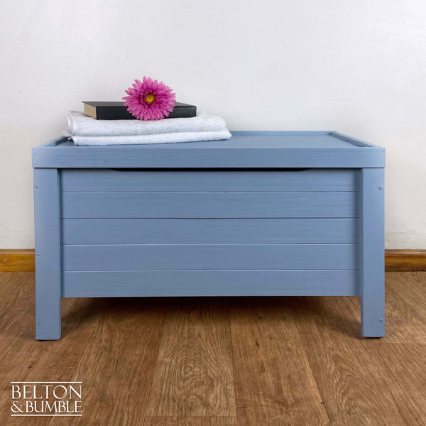 Pine Blanket Box in Pale Blue-Belton & Bumble