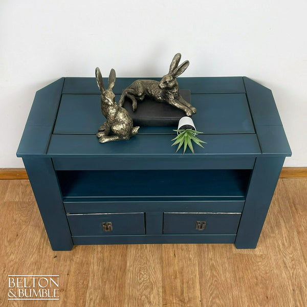 TV or Media System Unit in Blue-Belton & Bumble