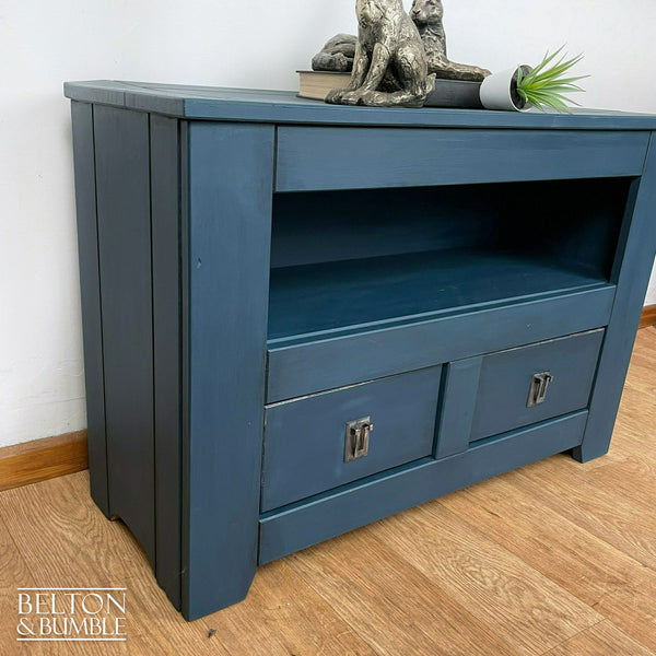TV or Media System Unit in Blue-Belton & Bumble