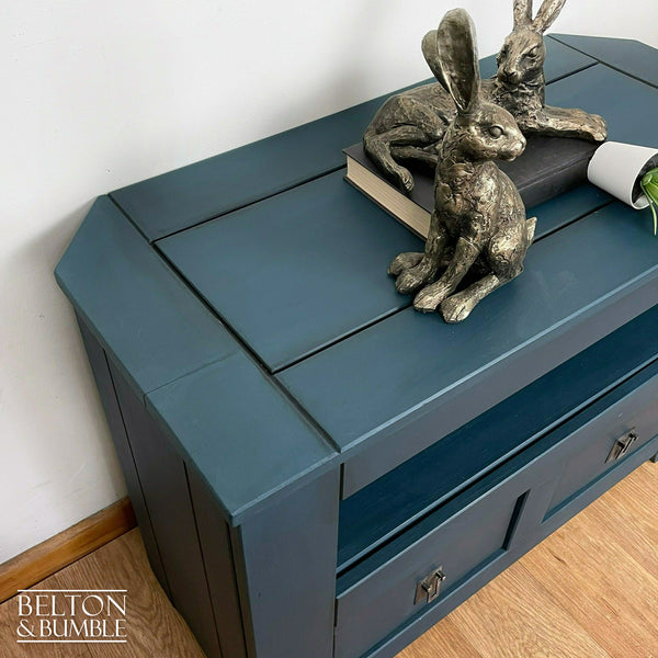 TV or Media System Unit in Blue-Belton & Bumble