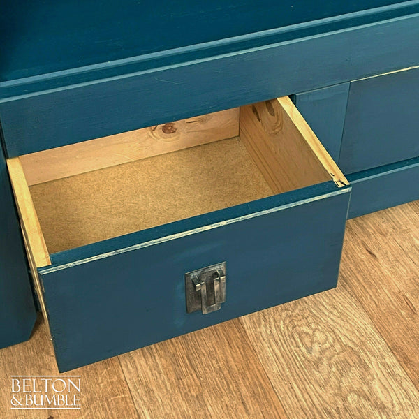 TV or Media System Unit in Blue-Belton & Bumble