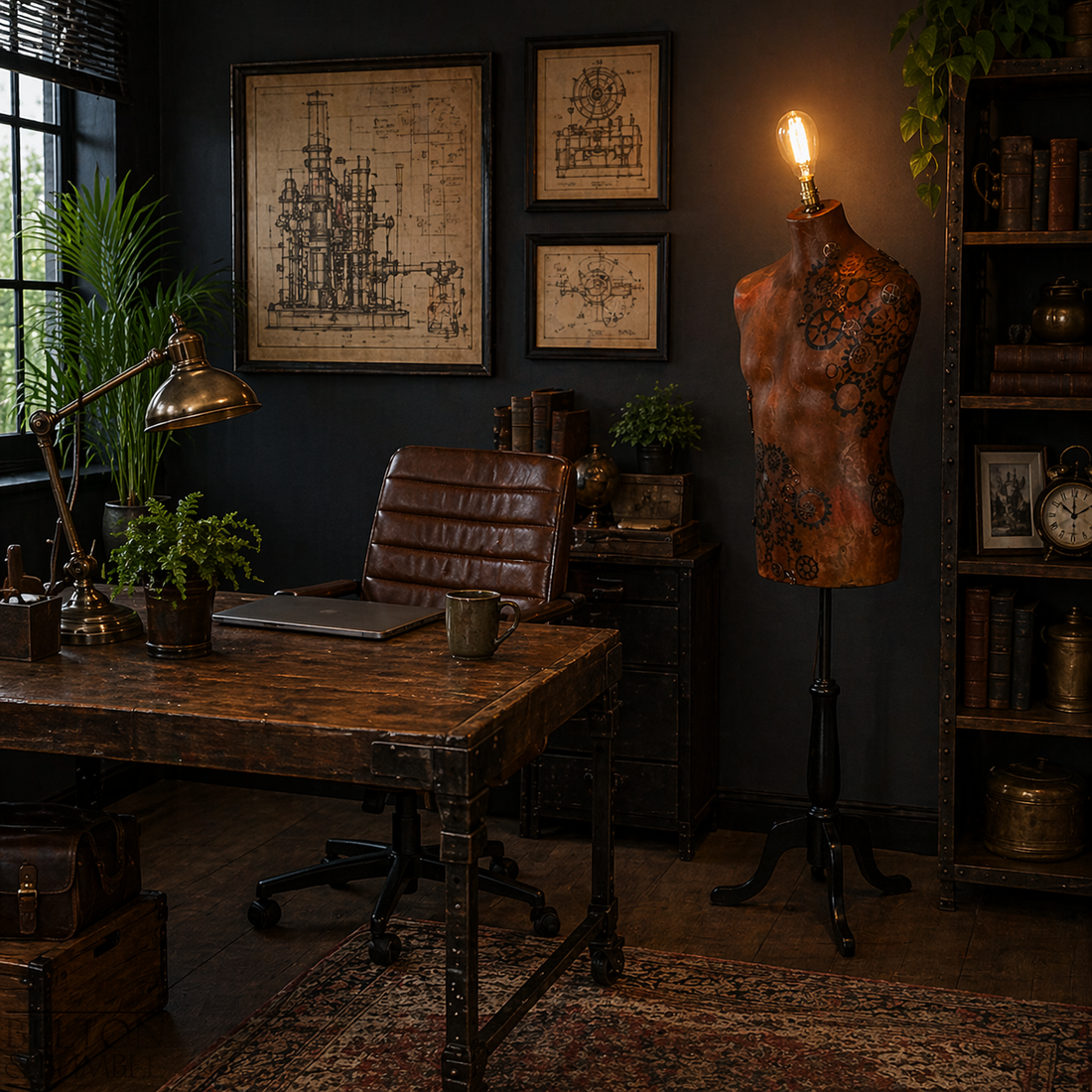 Steampunk Lighting Ideas: Add Character with Statement Lamps