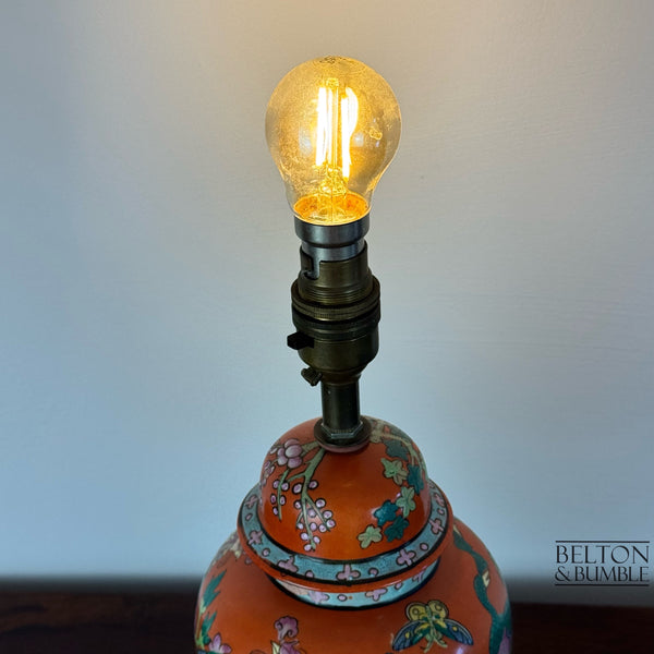 Vintage Oriental Ginger Jar Table Lamp-Belton & Butler