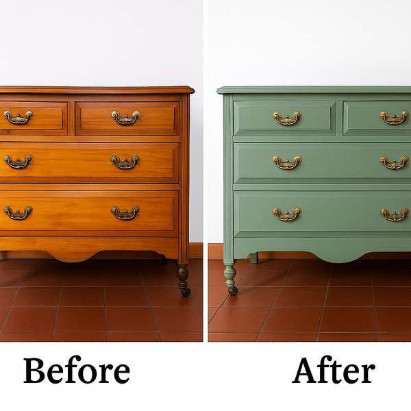 Vintage Solid Wood Four Drawer Chest of Drawers – Ready for Custom Commission-Belton & Butler