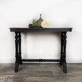 Mahogany Hallway Console Table in Black-Belton & Bumble