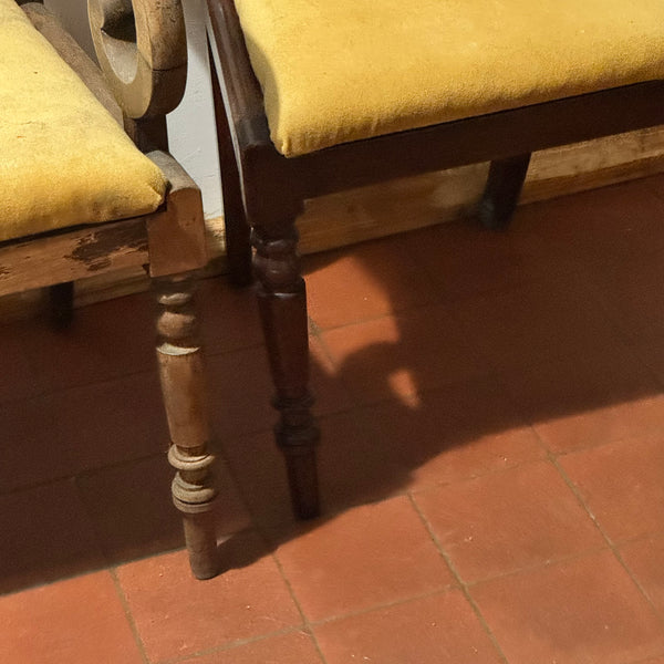 Set of Three Antique Dining Chairs – Ready for Custom Commission-Belton & Butler