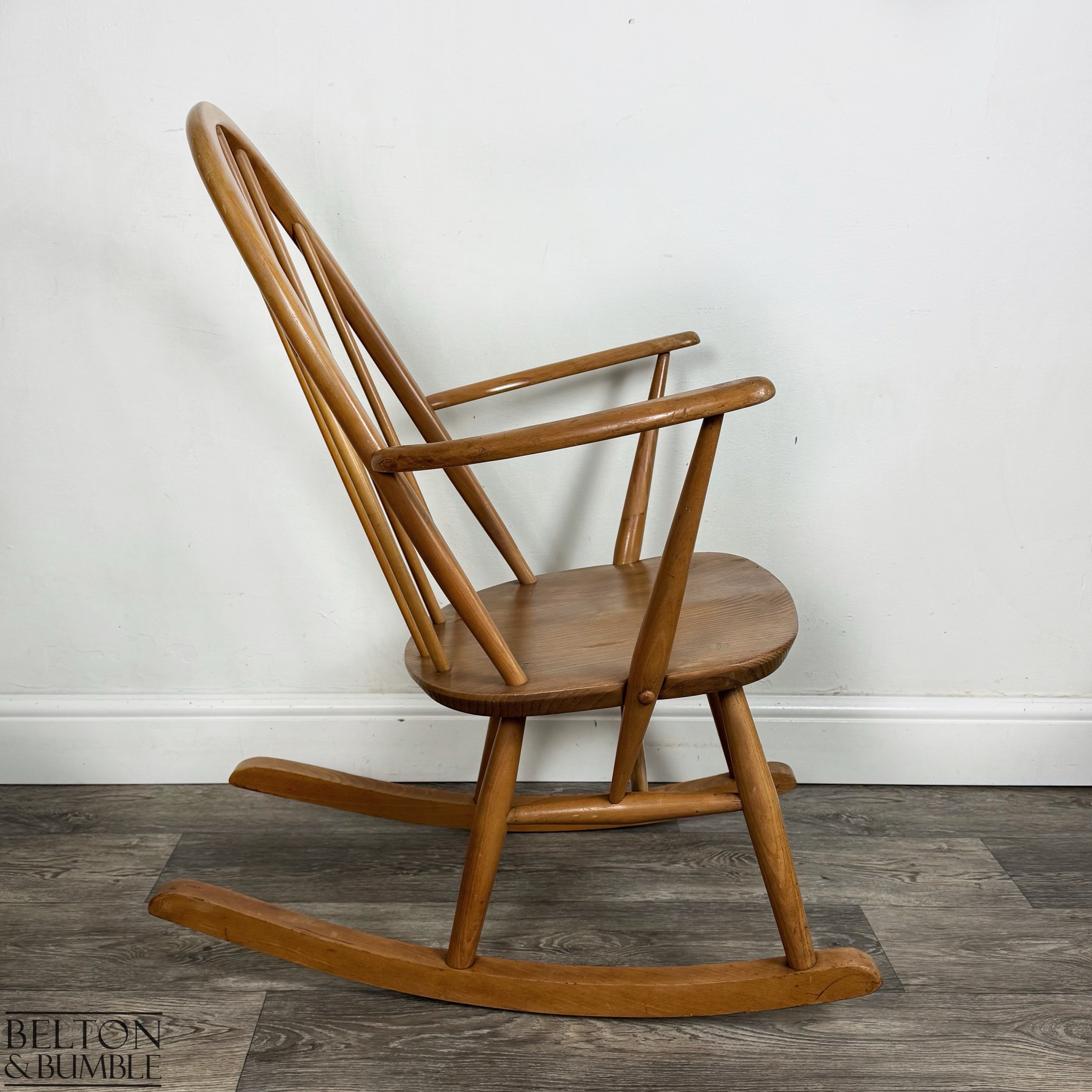 Vintage Ercol Model 428 Quaker Rocking Chair