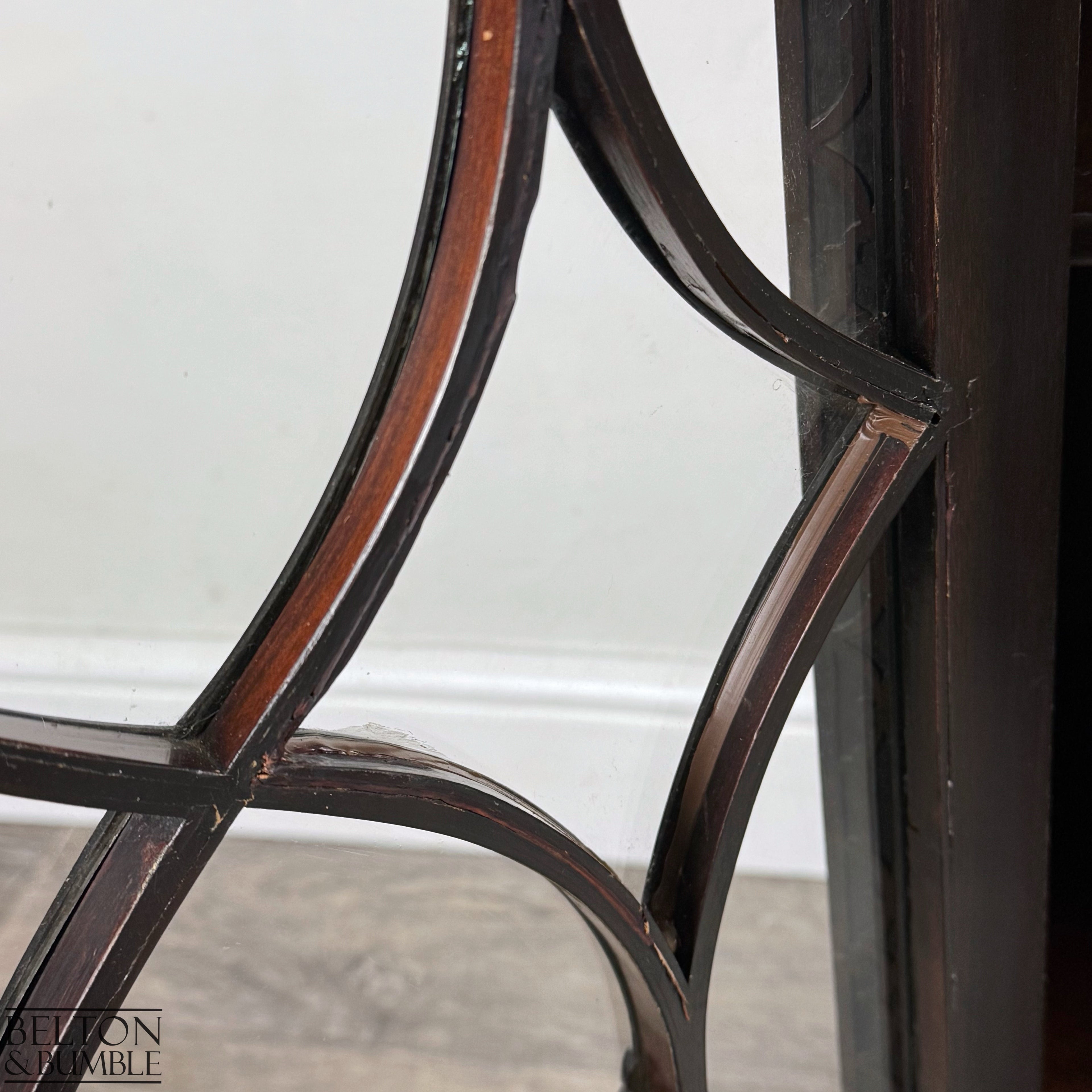 Pair of Tall Victorian Glass Cabinets-Belton & Bumble