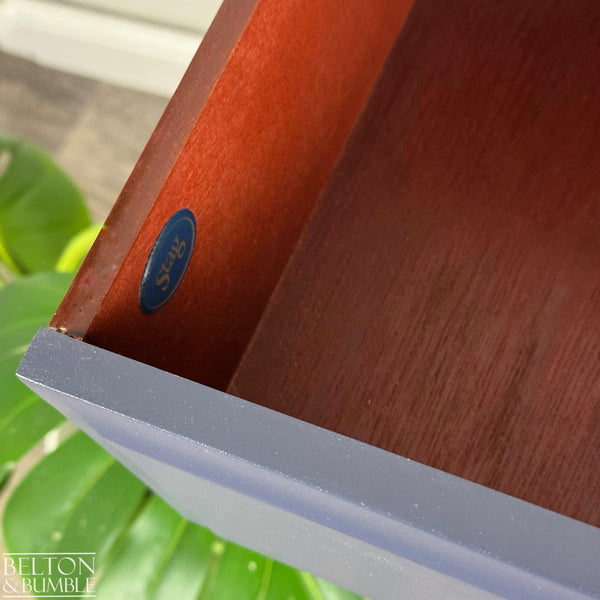 STAG Minstrel Narrow 6 Drawer Tallboy in Navy