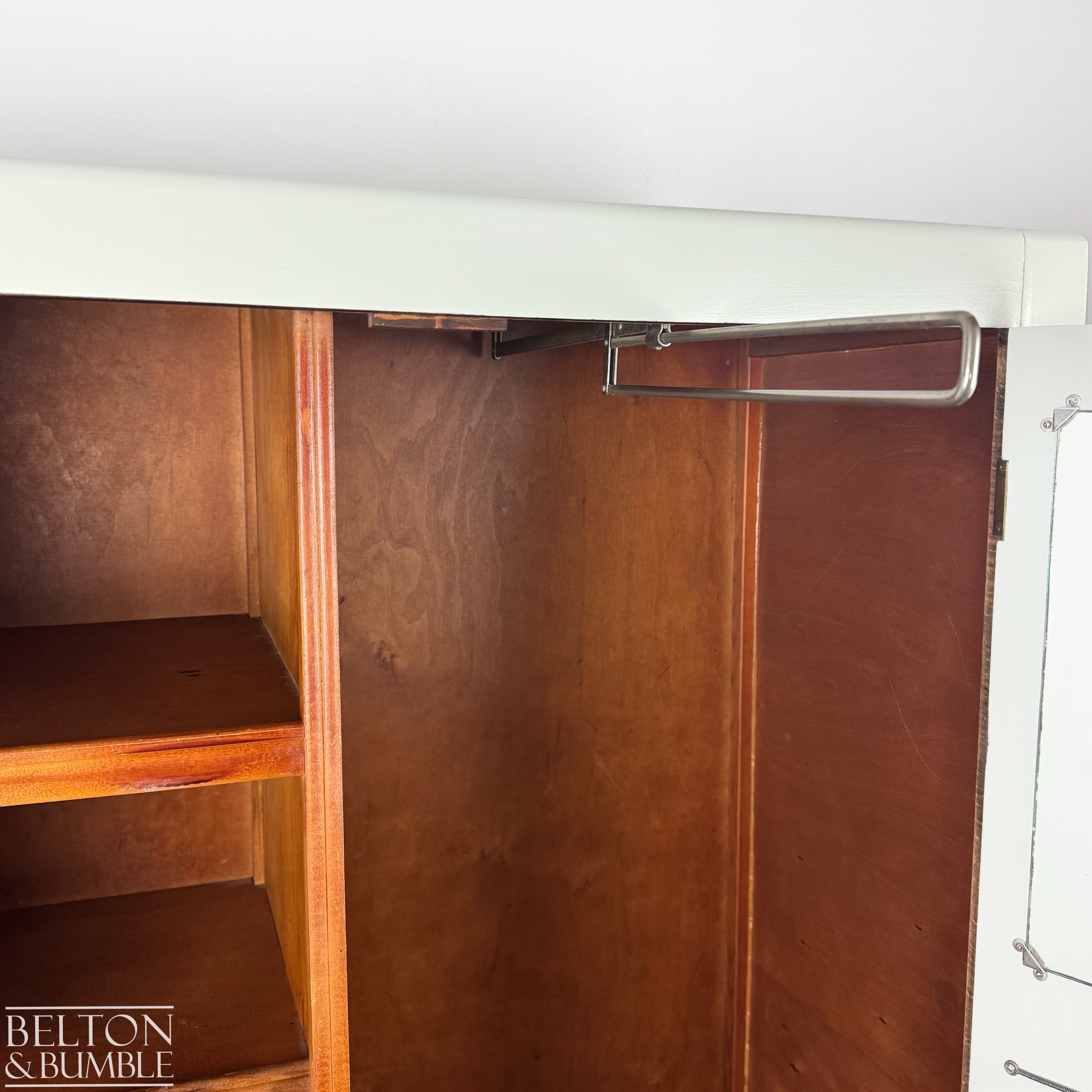 Lebus Double Door Wardrobe in Farrow & Ball Eddy