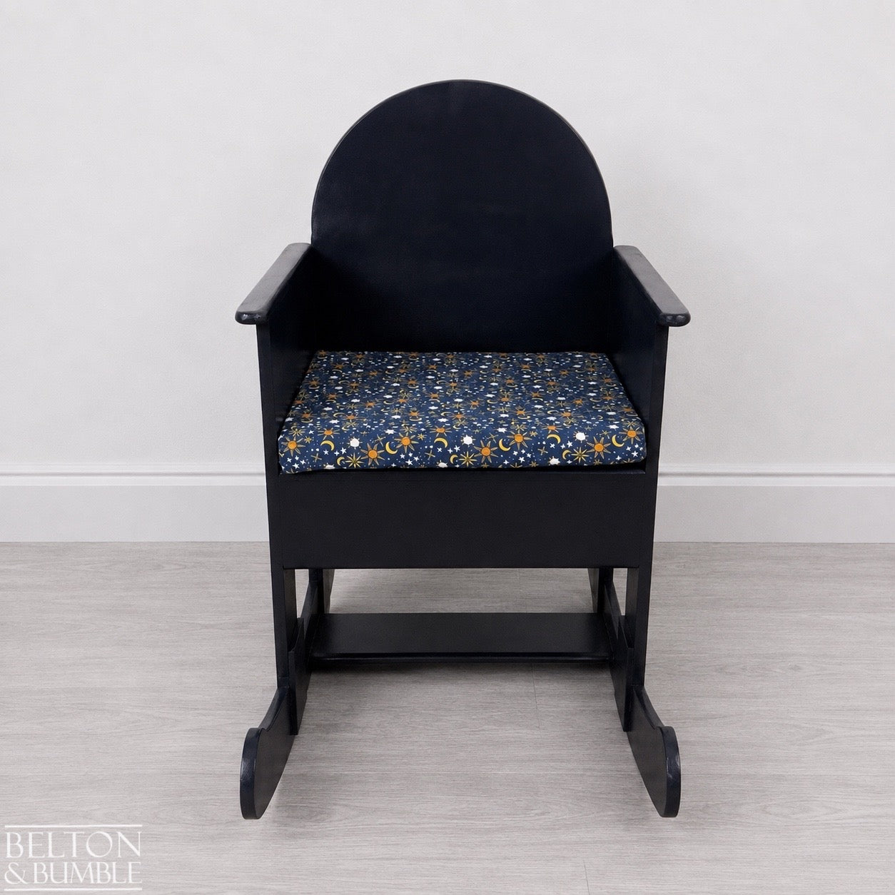 Small Child’s Rocking Chair in Navy