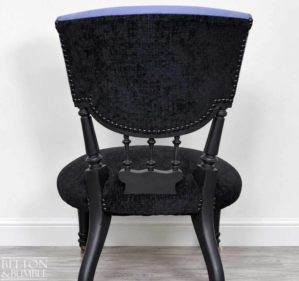 Antique Nursing Chair in Black
