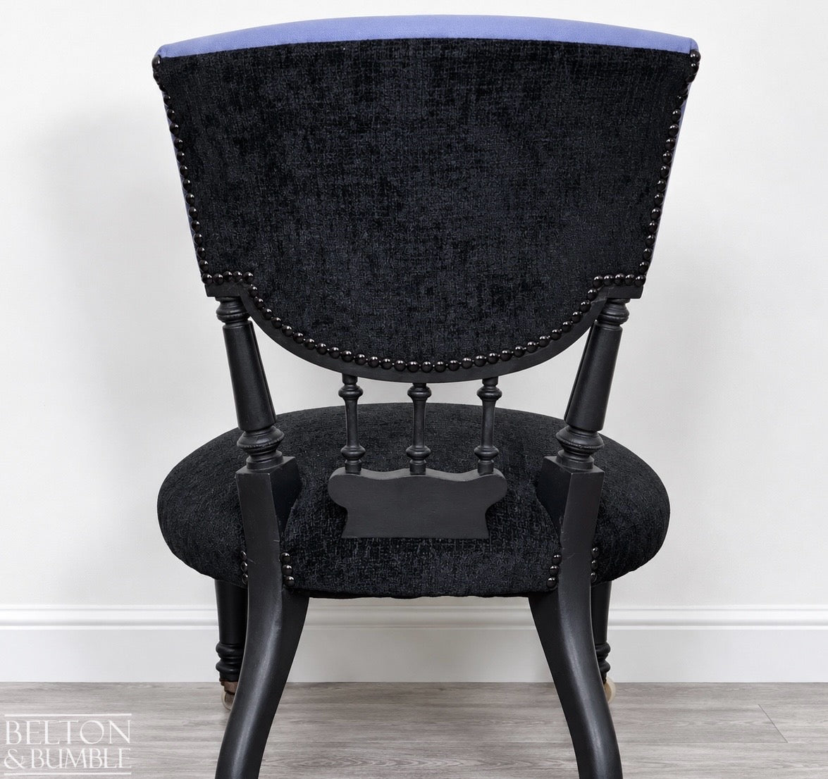 Antique Nursing Chair in Black