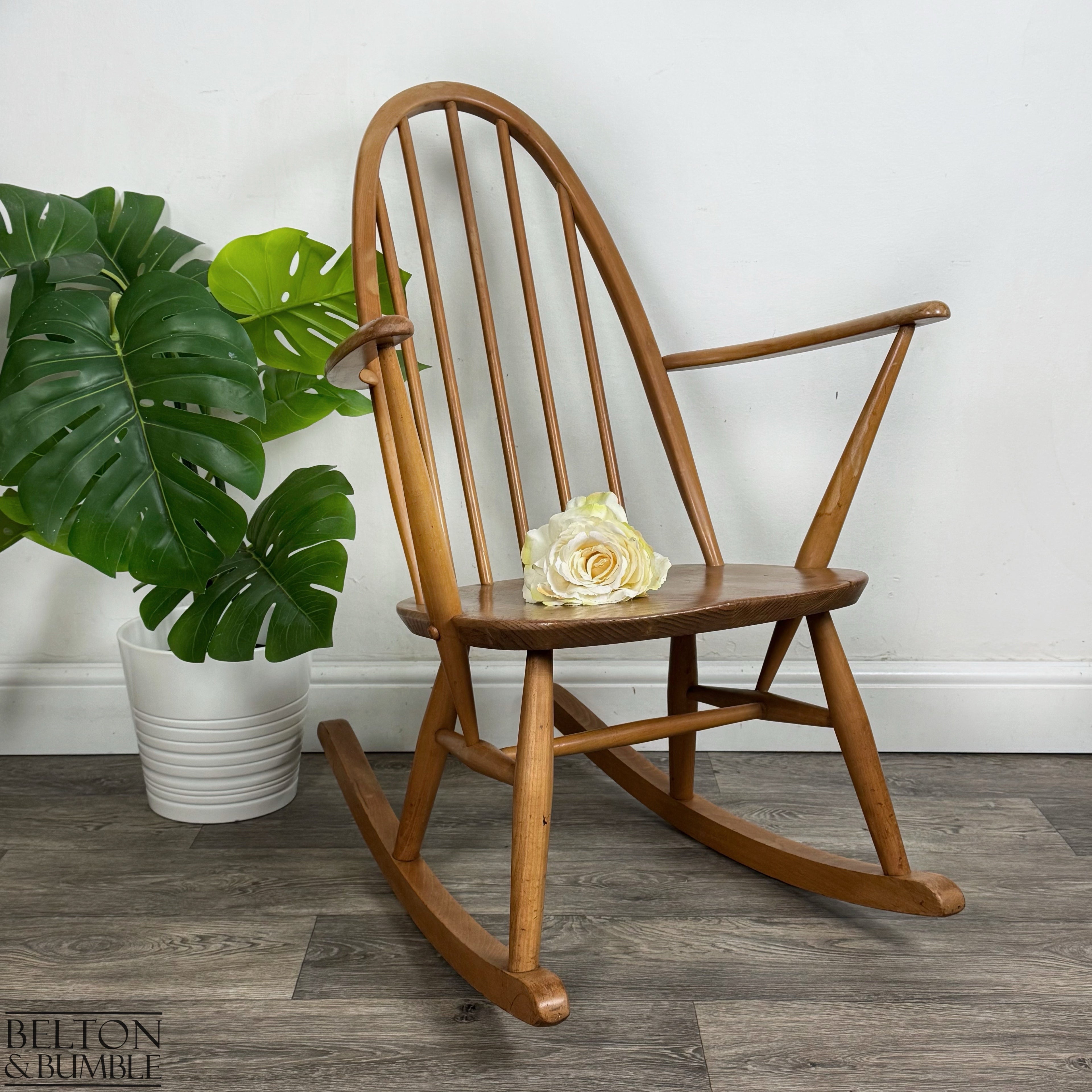 Vintage Ercol Model 428 Quaker Rocking Chair