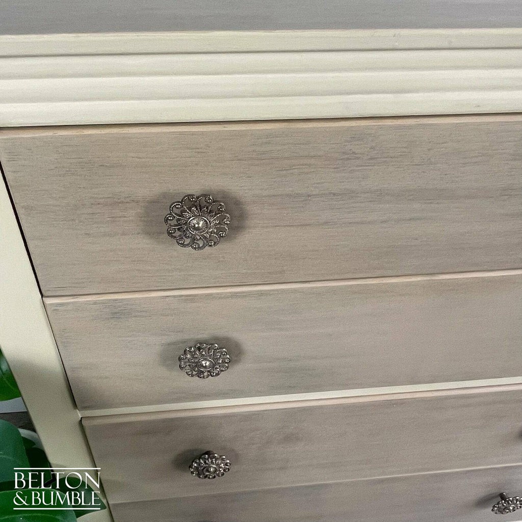 Four Drawer Chest of Drawers by Lebus in Cream-Belton & Bumble