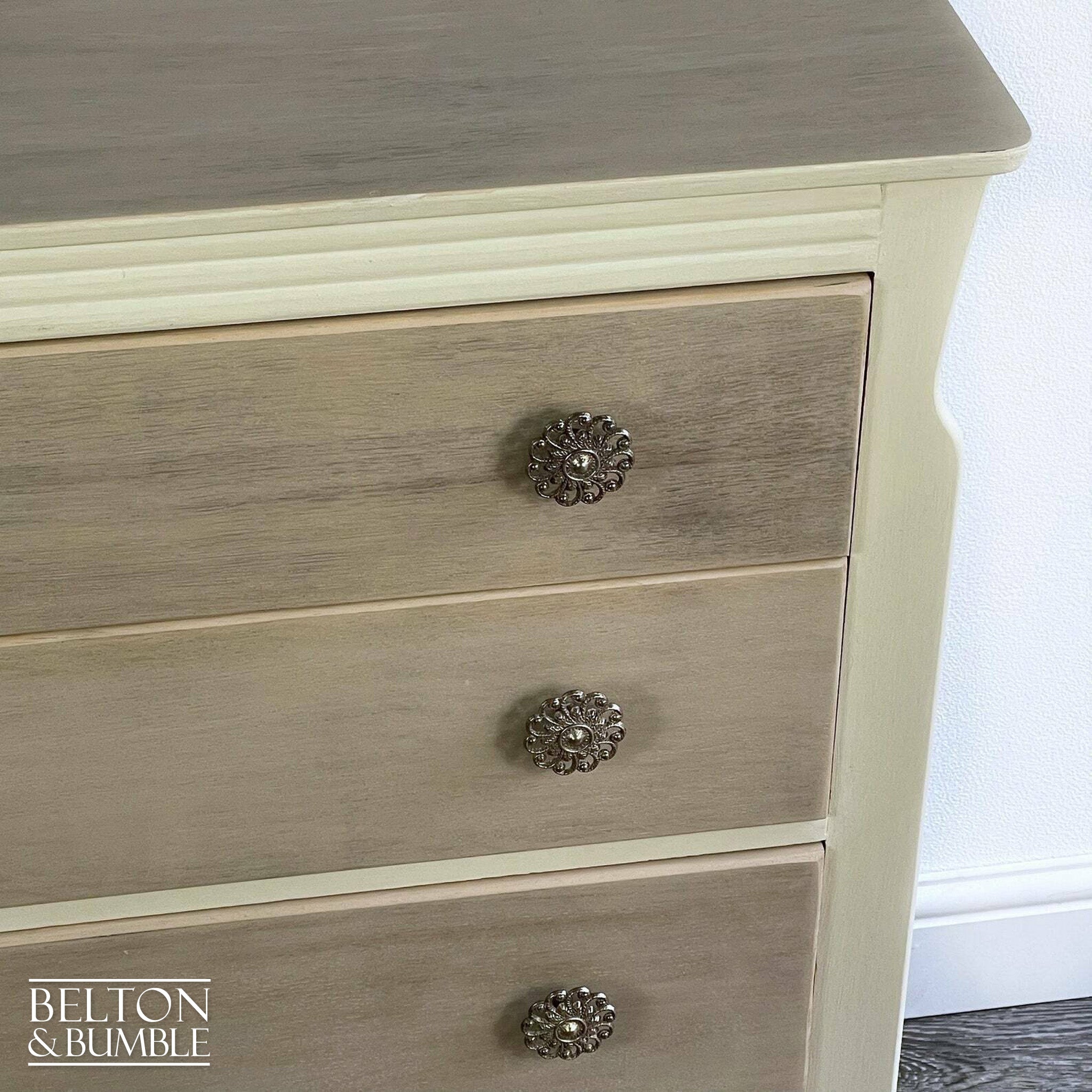 Four Drawer Chest of Drawers by Lebus in Cream-Belton & Bumble