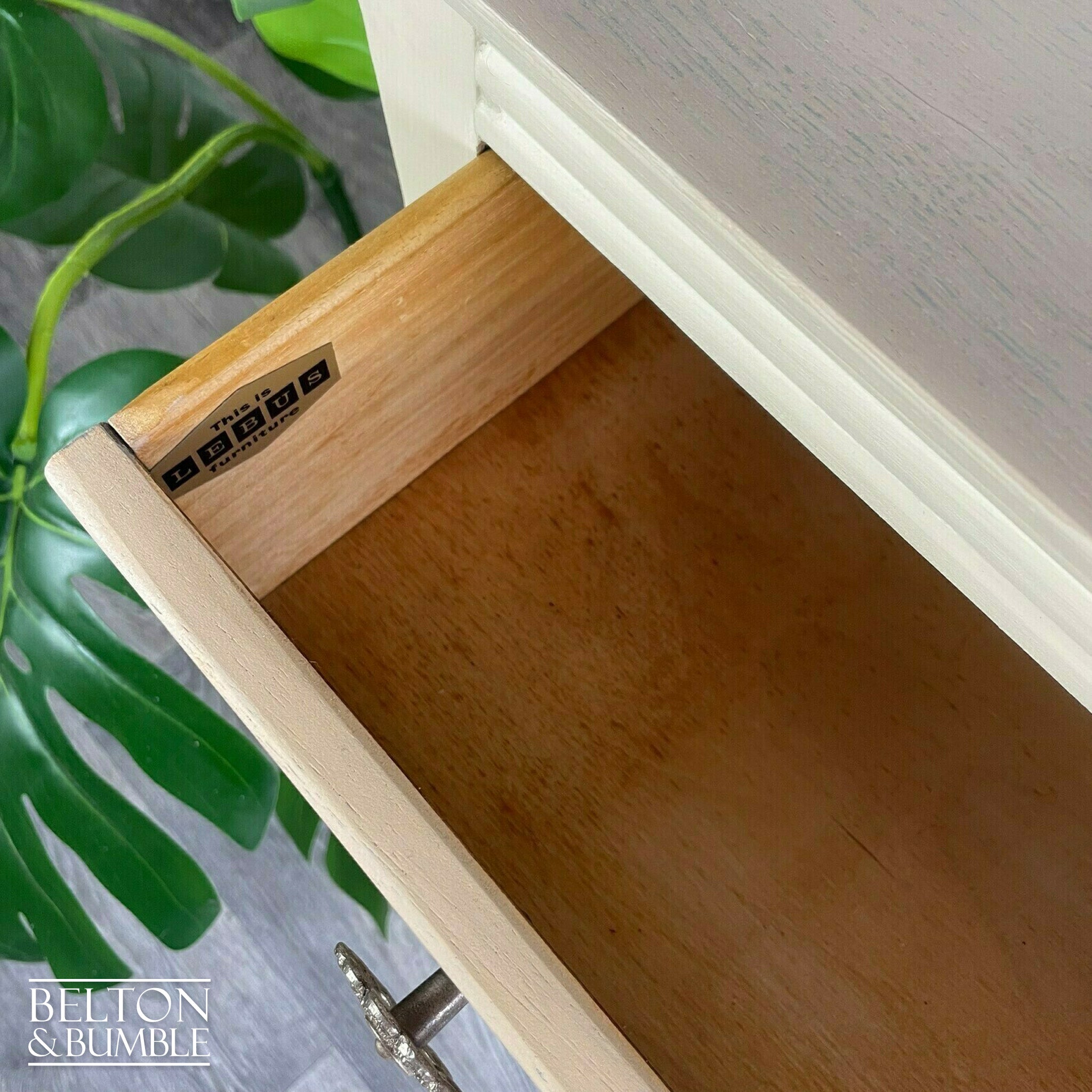 Four Drawer Chest of Drawers by Lebus in Cream-Belton & Bumble
