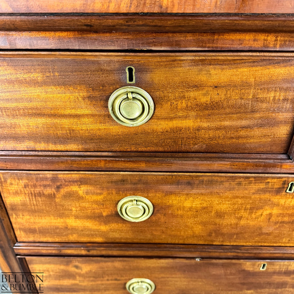 Victorian Mahogany Five Drawer Chest of Drawers-Belton & Bumble