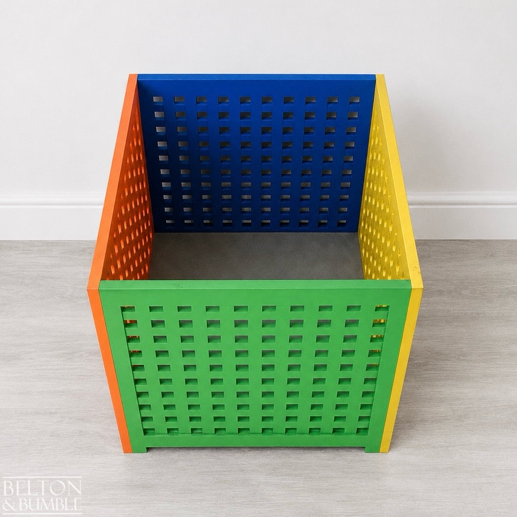 Children’s Multi-Coloured Toy Storage Box