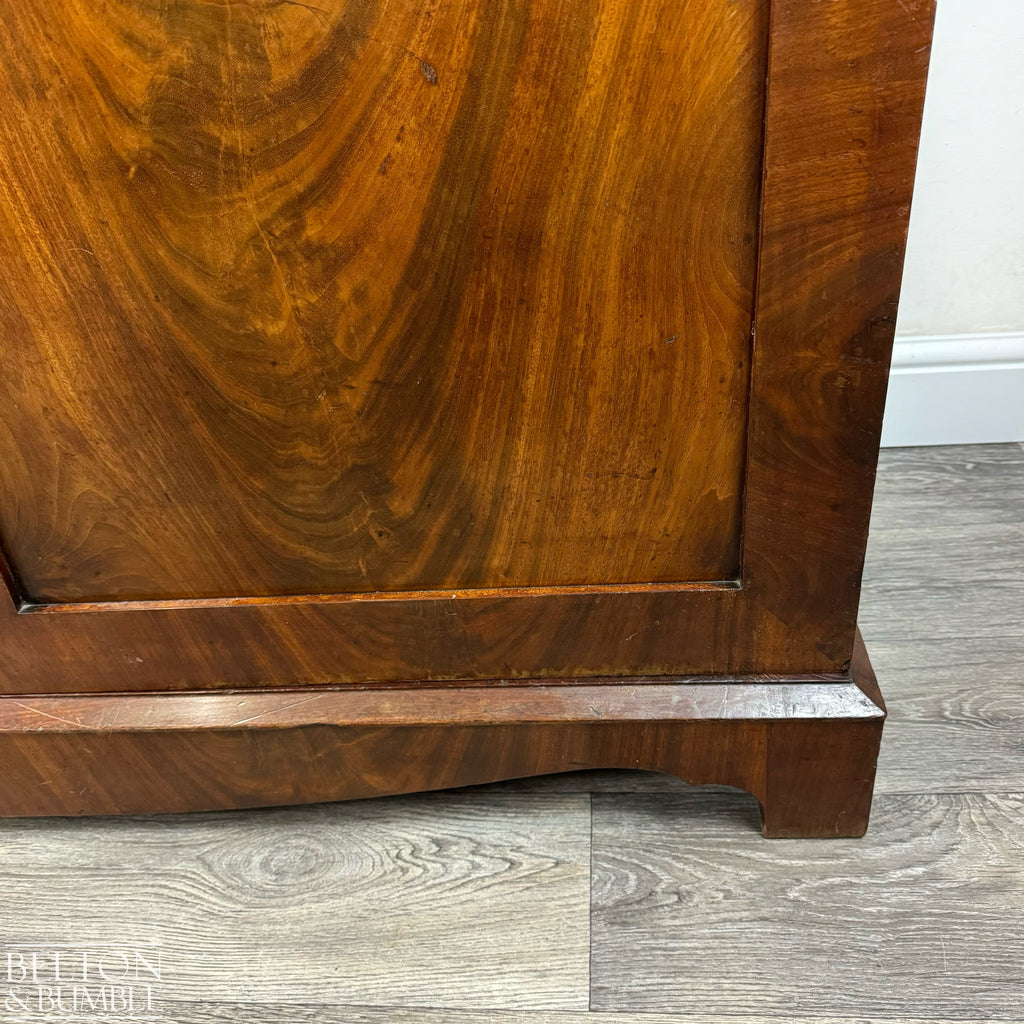 Vintage Walnut Double Door Armoire Wardrobe-Wardrobe-Belton & Bumble