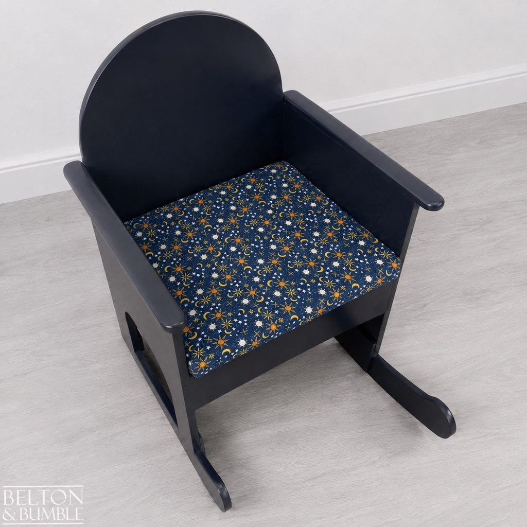 Small Child’s Rocking Chair in Navy