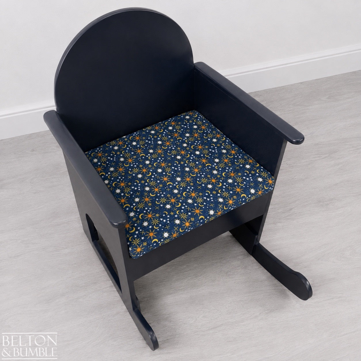 Small Child’s Rocking Chair in Navy