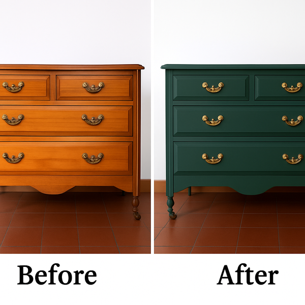Vintage Solid Wood Four Drawer Chest of Drawers – Ready for Custom Commission-Belton & Butler