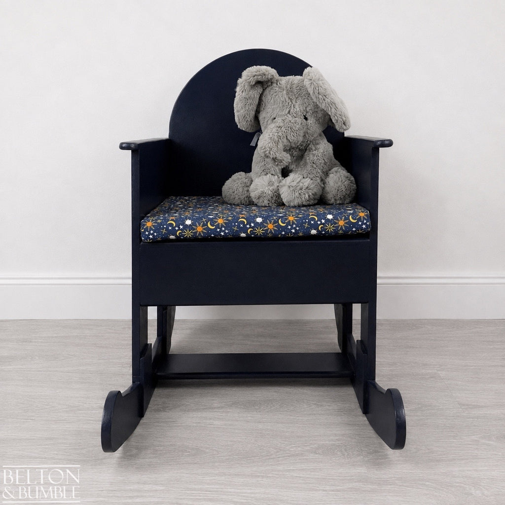 Small Child’s Rocking Chair in Navy