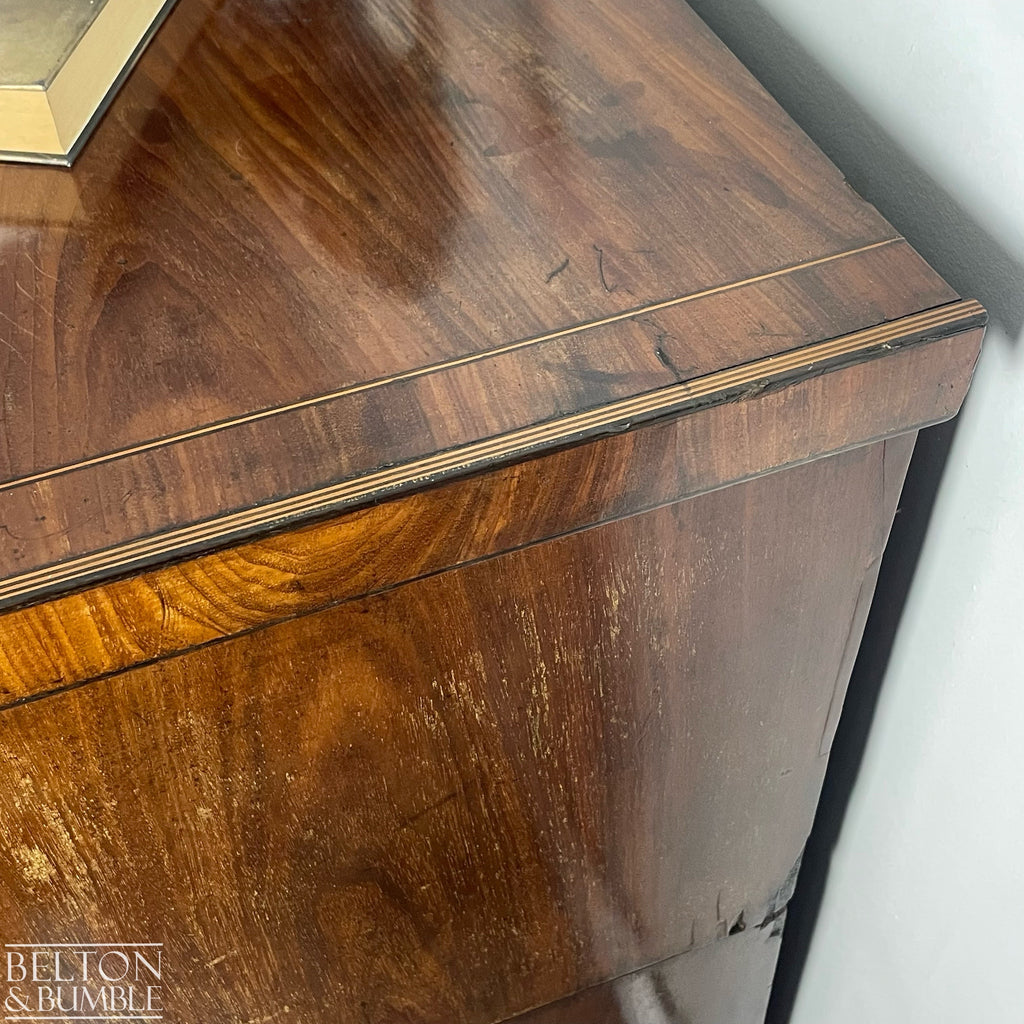 Victorian Mahogany Five Drawer Chest of Drawers-Belton & Bumble
