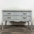 Elegant Serpentine Two Drawer Chest of Drawers - Available to Commission