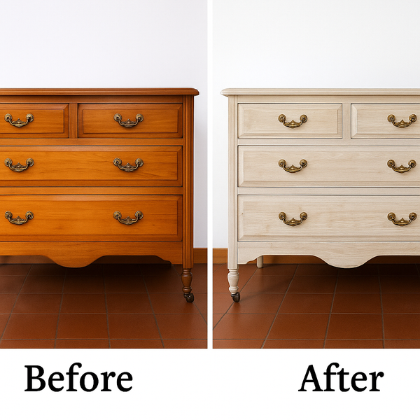 Vintage Solid Wood Four Drawer Chest of Drawers – Ready for Custom Commission-Belton & Butler