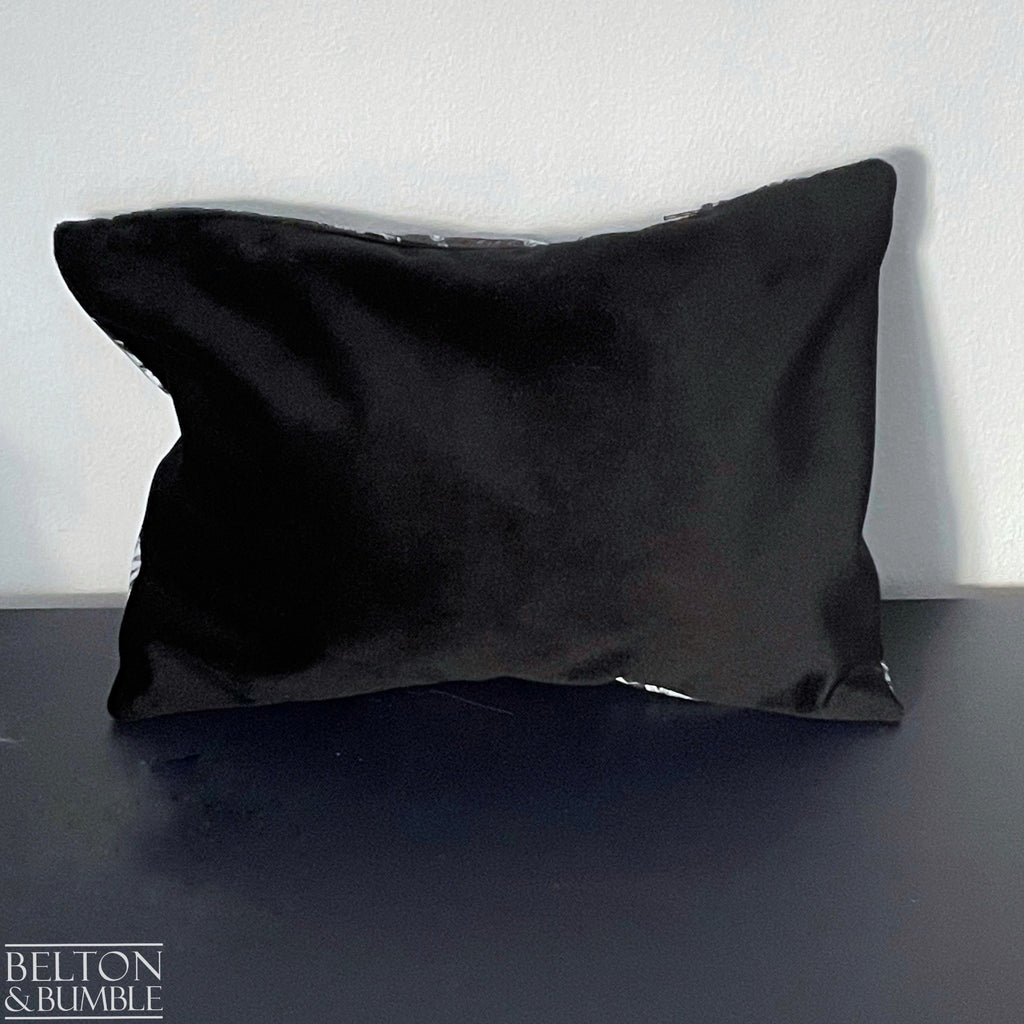 Handmade Make Up / Travel Toiletries Bag in “Silverback” Fabric by Emma Shipley-Belton & Bumble