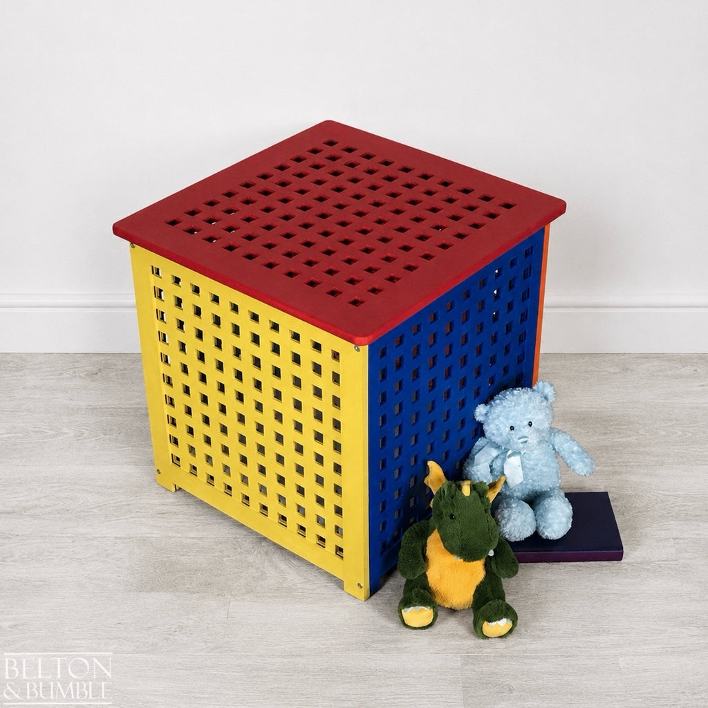 Children’s Multi-Coloured Toy Storage Box
