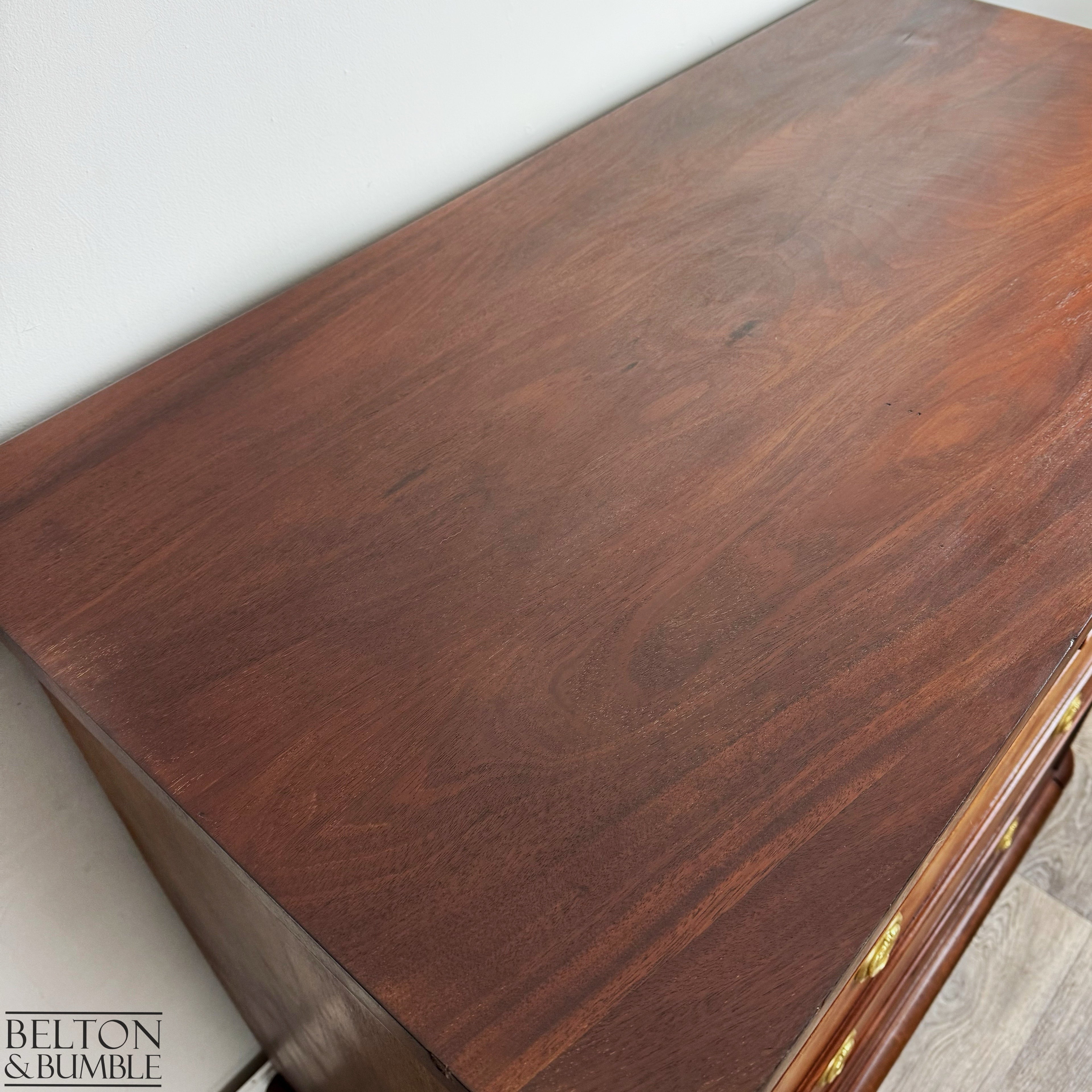 Victorian Mahogany Five Drawer Chest of Drawers-Belton & Bumble